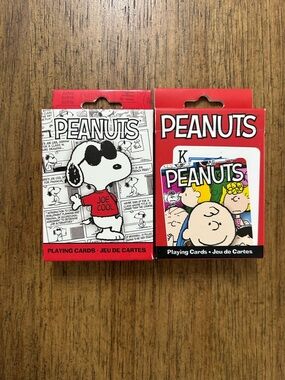 NEW Peanuts Playing Cards - Snoopy & Characters